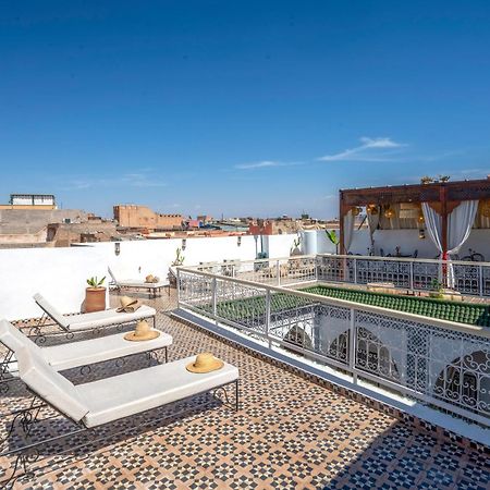 Riad Les Cornes De Gazelle Marrakesh Exteriör bild