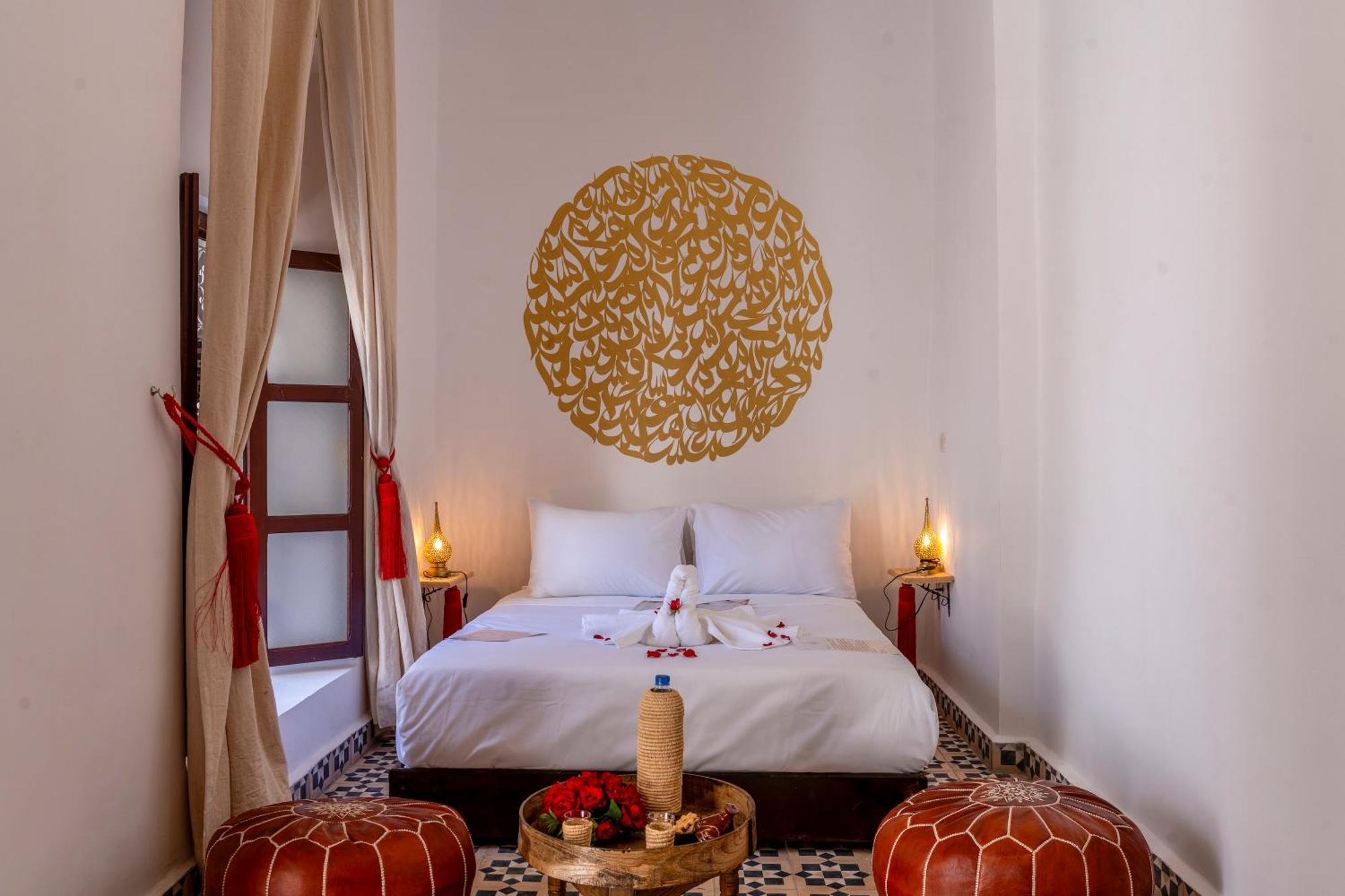 Riad Les Cornes De Gazelle Marrakesh Exteriör bild
