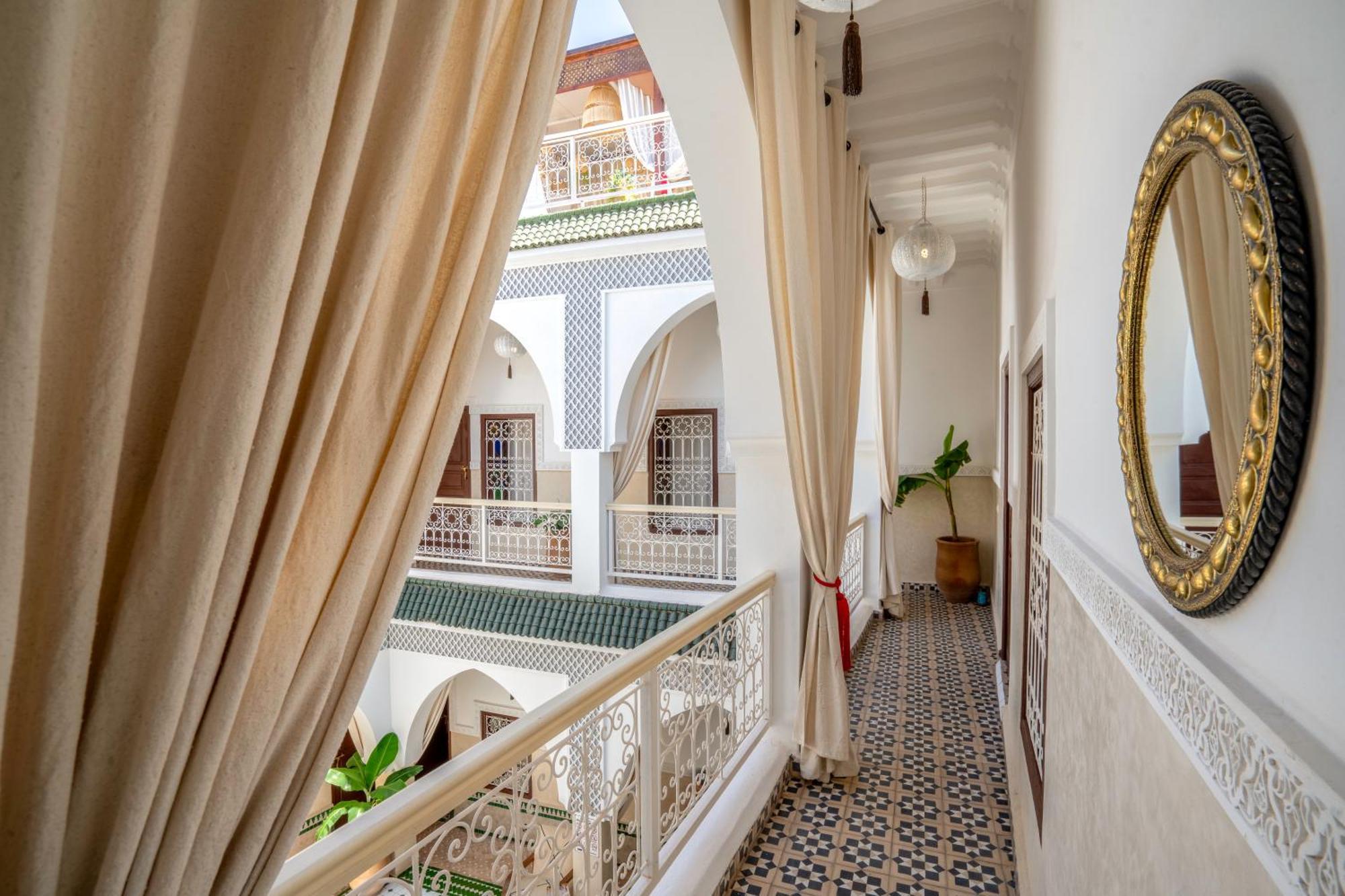 Riad Les Cornes De Gazelle Marrakesh Exteriör bild