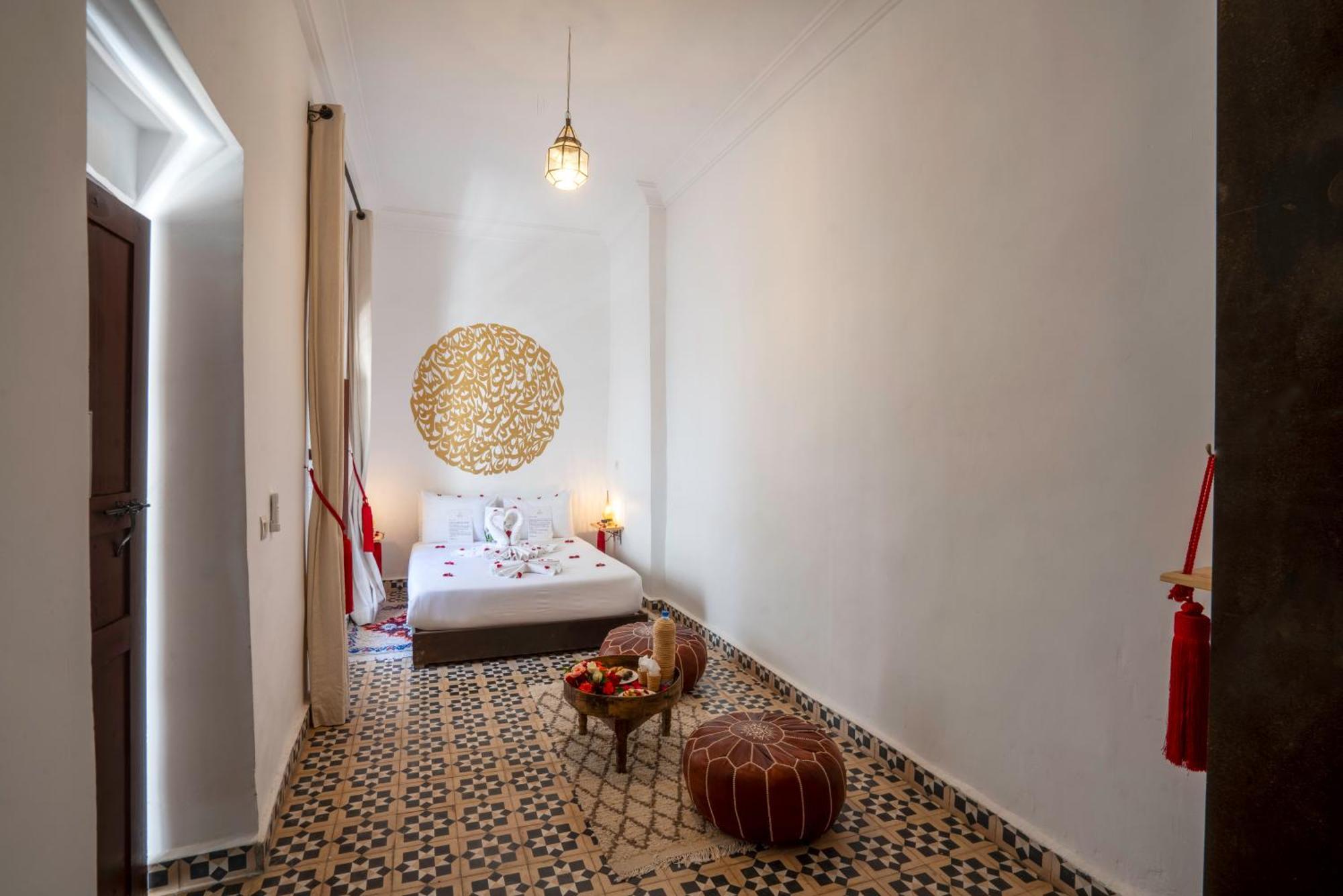 Riad Les Cornes De Gazelle Marrakesh Exteriör bild